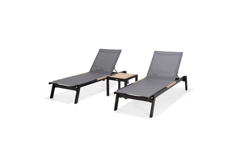Utendørs møbelgruppe Lifestyle Garden Panama 2x solseng & salongbord - Hagemøbler & utemiljø - Hagegruppe - Cafemøbler & cafesett