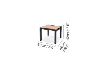 Utendørs møbelgruppe Lifestyle Garden Panama 2x solseng & salongbord - Hagemøbler & utemiljø - Hagegruppe - Cafemøbler & cafesett