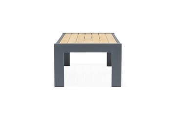 Utendørs møbelgruppe Lifestyle Garden PALAU 2x siderstol + 2x ottoman + sidebord 60 cm - Hagemøbler & utemiljø - Hagegruppe - Cafemøbler & cafesett