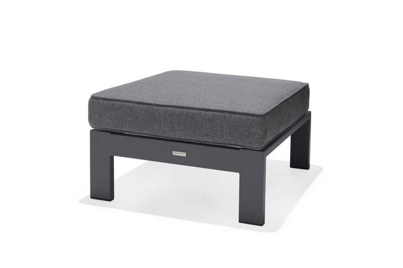 Utendørs møbelgruppe Lifestyle Garden PALAU 2x siderstol + 2x ottoman + sidebord 60 cm - Hagemøbler & utemiljø - Hagegruppe - Cafemøbler & cafesett