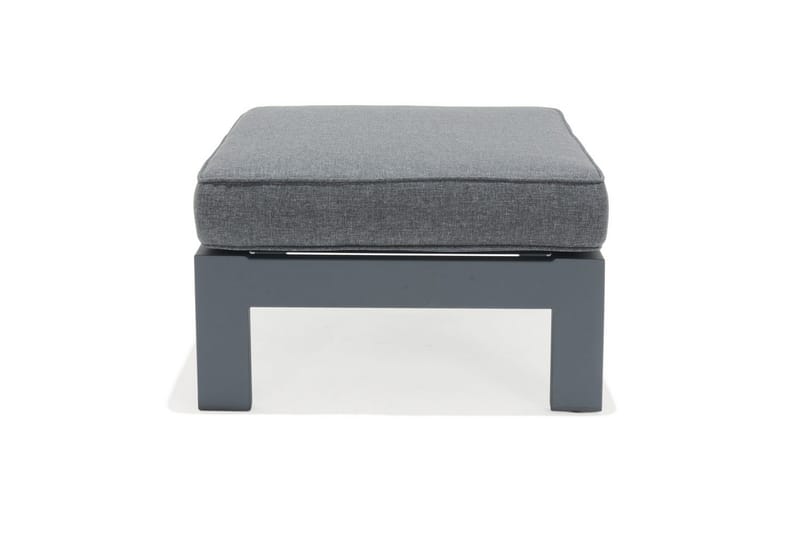 Utendørs møbelgruppe Lifestyle Garden PALAU 2x siderstol + 2x ottoman + sidebord 60 cm - Hagemøbler & utemiljø - Hagegruppe - Cafemøbler & cafesett