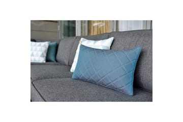 Utendørs møbelgruppe Lifestyle Garden PALAU 2-seter høyre & venstre + hjørnesofa stol + sofabord 100 cm - Hagemøbler & utemiljø - Hagegruppe - Sofagruppe utendørs