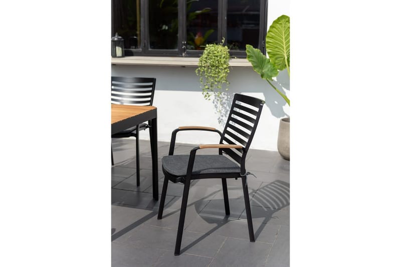 Utendørs møbelgruppe Lifestyle Garden Portals 95 cm 4 Carver stoler - 4 Carver stoler - Hagemøbler & utemiljø - Hagegruppe - Spisegrupper hage