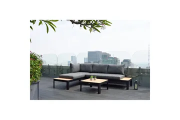 Utendørs møbelgruppe Lifestyle Garden Portals 2x 2-seters modulsofa & sofabord - Hagemøbler & utemiljø - Hagegruppe - Sofagruppe utendørs