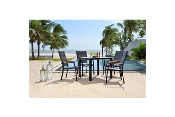 Utendørs møbelgruppe Lifestyle Garden Panama 90 cm 4 stablebare lenestoler - 4 stablebare lenestoler - Hagemøbler & utemiljø - Hagegruppe - Spisegrupper hage