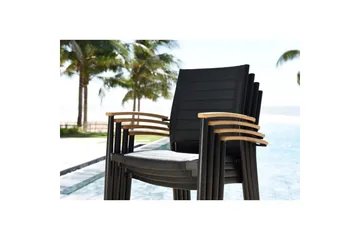 Utendørs møbelgruppe Lifestyle Garden Portals 209 cm 6 litt carver stoler - 6 litt carver stoler - Hagemøbler & utemiljø - Hagegruppe - Spisegrupper hage