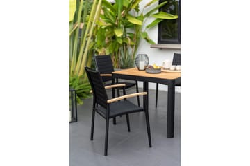 Utendørs møbelgruppe Lifestyle Garden Portals 95 cm 4 lite Carver stoler - 4 lite Carver stoler - Hagemøbler & utemiljø - Hagegruppe - Spisegrupper hage