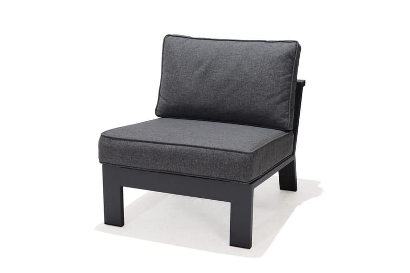 Utendørs møbelgruppe Lifestyle Garden PALAU 2-seter høyre & venstre + 2x hjørnesofa stol + 2x sidestol + sofabord 100 cm - Hagemøbler & utemiljø - Hagegruppe - Sofagruppe utendørs
