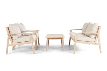 Wagnera Sofagruppe Utendørs - Beige - Hagemøbler & utemiljø - Hagegruppe - Sofagruppe utendørs