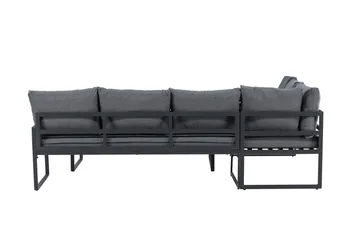 Zingaro Sofagruppe Utendørs 4-seter - Svart/Grå - Hagemøbler & utemiljø - Hagegruppe - Sofagruppe utendørs