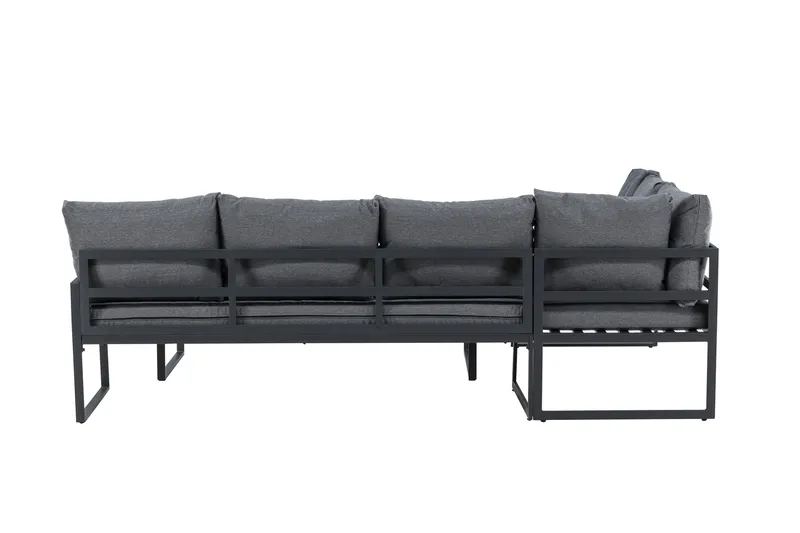 Zingaro Sofagruppe Utendørs 4-seter - Svart/Grå - Hagemøbler & utemiljø - Hagegruppe - Sofagruppe utendørs