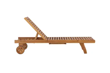 Luzon Solseng 200x63 cm - Brun - Hagemøbler & utemiljø - Stoler & Lenestoler - Solstoler