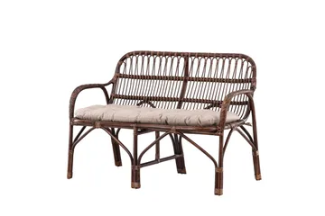 Nella Solseng - Svart - Hagemøbler & utemiljø - Utesofa - Hagebenk & utebenk