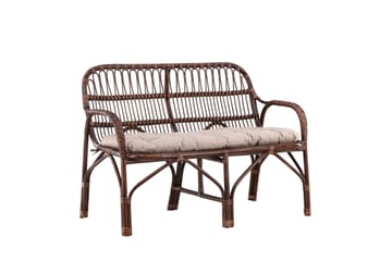 Nella Solseng - Svart - Hagemøbler & utemiljø - Utesofa - Hagebenk & utebenk