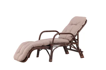 Nella Solstol 67x177 cm - Brun - Hagemøbler & utemiljø - Stoler & Lenestoler - Solstoler