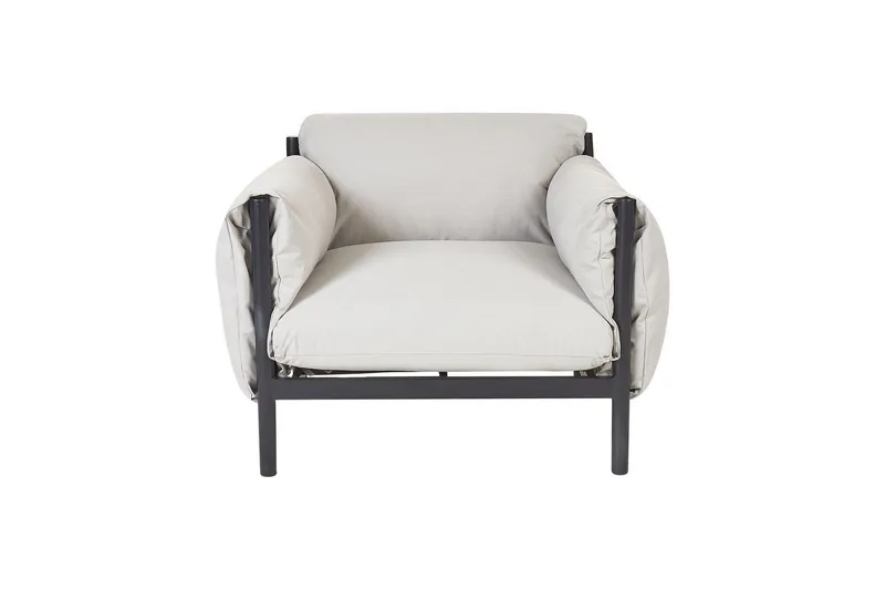 Abbotsford Utelenestol - Svart/Grå - Hagemøbler & utemiljø - Stoler & Lenestoler - Utelenestoler