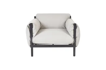 Abbotsford Utelenestol - Svart/Grå - Hagemøbler & utemiljø - Stoler & Lenestoler - Utelenestoler