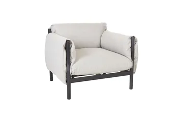 Abbotsford Utelenestol - Svart/Grå - Hagemøbler & utemiljø - Stoler & Lenestoler - Utelenestoler