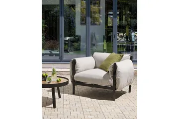 Abbotsford Utelenestol - Svart/Grå - Hagemøbler & utemiljø - Stoler & Lenestoler - Utelenestoler