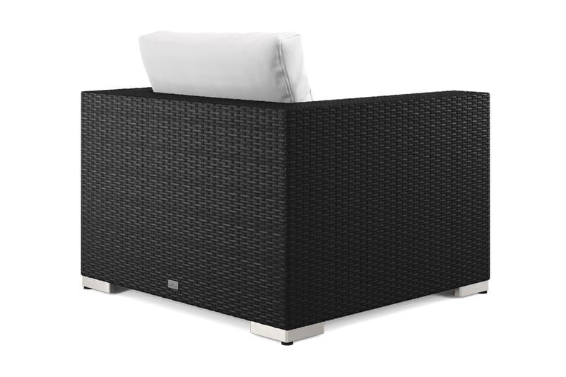 Bahamas Lounge Lenestol Utendørs i Kunstrotting - Svart - Hagemøbler & utemiljø - Stoler & Lenestoler - Utelenestoler