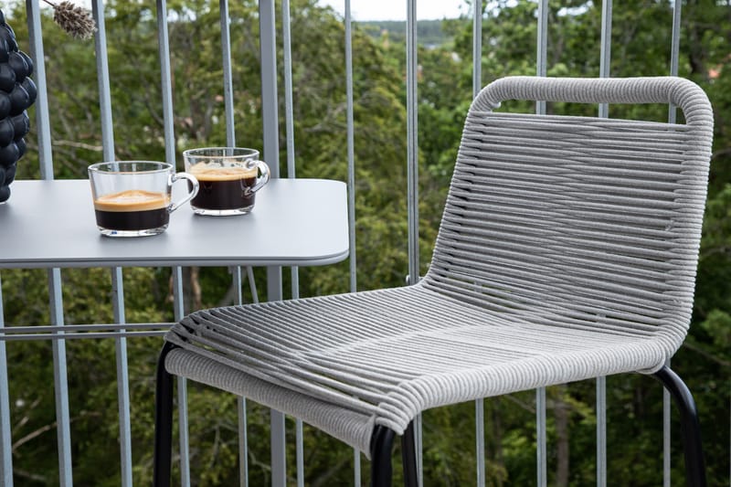 Barstol Lindos Lysegrå - Venture Home - Barstoler utendørs