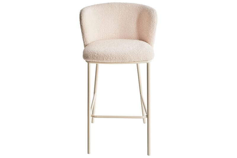 Barstol Mina II sett med 2 Beige - Beige - Hagemøbler & utemiljø - Stoler & Lenestoler - Barstoler utendørs