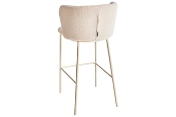 Barstol Mina II sett med 2 Beige - Beige - Hagemøbler & utemiljø - Stoler & Lenestoler - Barstoler utendørs