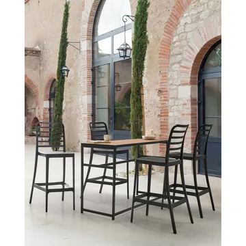 Barstol Seceda 4-pakning - Hagemøbler & utemiljø - Stoler & Lenestoler - Barstoler utendørs