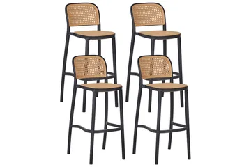 Barstol sett av 4 Plose - Hagemøbler & utemiljø - Stoler & Lenestoler - Barstoler utendørs