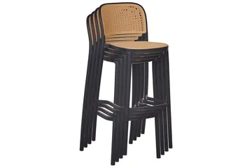 Barstol sett av 4 Plose - Hagemøbler & utemiljø - Stoler & Lenestoler - Barstoler utendørs