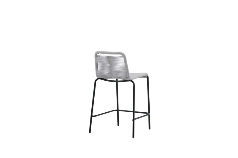 Barstol Lindos Lysegrå - Venture Home - Hagemøbler & utemiljø - Stoler & Lenestoler - Barstoler utendørs