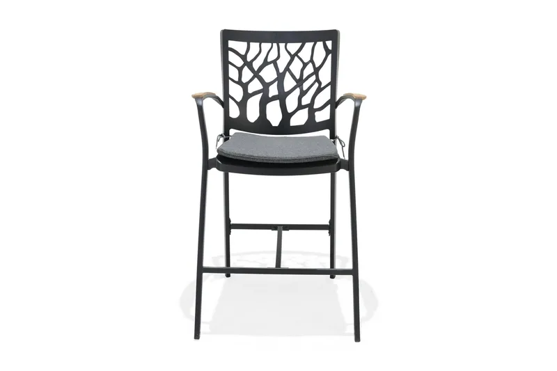 Portals Barstol - Svart - Hagemøbler & utemiljø - Stoler & Lenestoler - Barstoler utendørs
