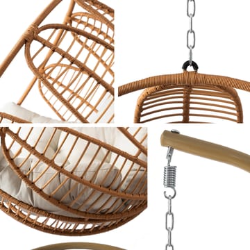 Bravion Hengestol utendørs - beige - Hagemøbler & utemiljø - Stoler & Lenestoler - Hengestoler