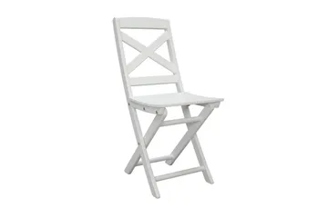 CALAYAN Klappstol Hvit - Hagemøbler & utemiljø - Stoler & Lenestoler - Caféstoler