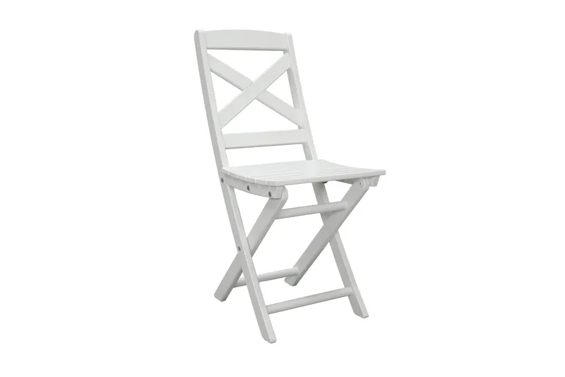 CALAYAN Klappstol Hvit - Hagemøbler & utemiljø - Stoler & Lenestoler - Caféstoler