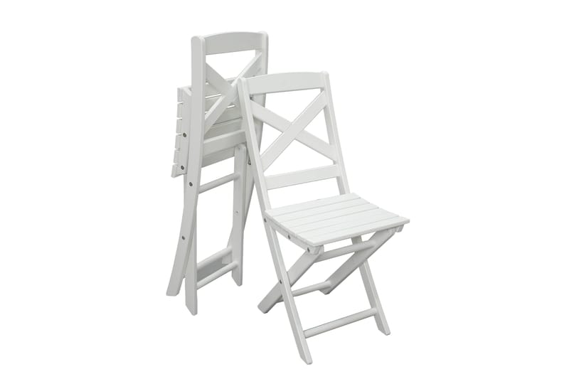 CALAYAN Klappstol Hvit - Hagemøbler & utemiljø - Stoler & Lenestoler - Caféstoler