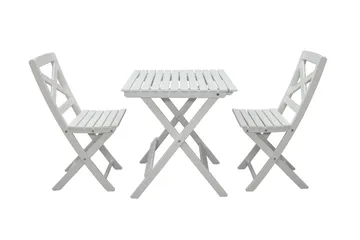 CALAYAN Klappstol Hvit - Hagemøbler & utemiljø - Stoler & Lenestoler - Caféstoler