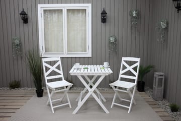 CALAYAN Klappstol Hvit - Hagemøbler & utemiljø - Stoler & Lenestoler - Caféstoler