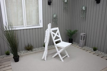 CALAYAN Klappstol Hvit - Hagemøbler & utemiljø - Stoler & Lenestoler - Caféstoler