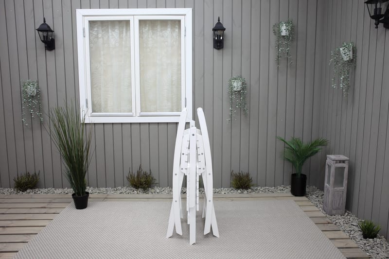 CALAYAN Klappstol Hvit - Hagemøbler & utemiljø - Stoler & Lenestoler - Caféstoler