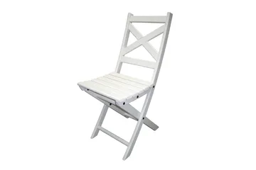 CALAYAN Klappstol Hvit - Hagemøbler & utemiljø - Stoler & Lenestoler - Caféstoler