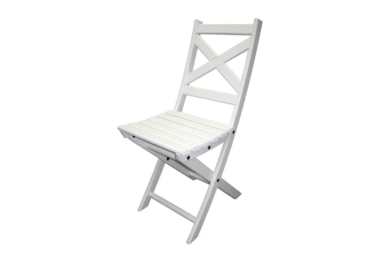 CALAYAN Klappstol Hvit - Hagemøbler & utemiljø - Stoler & Lenestoler - Caféstoler