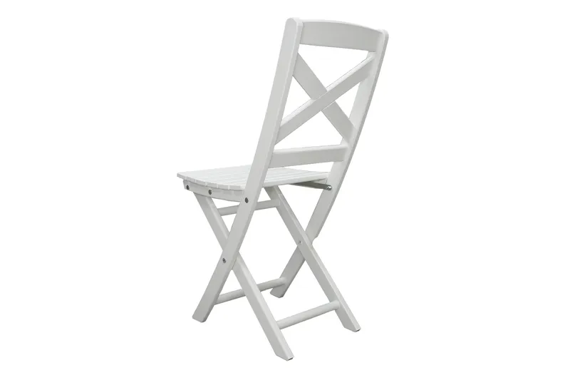 CALAYAN Klappstol Hvit - Hagemøbler & utemiljø - Stoler & Lenestoler - Caféstoler