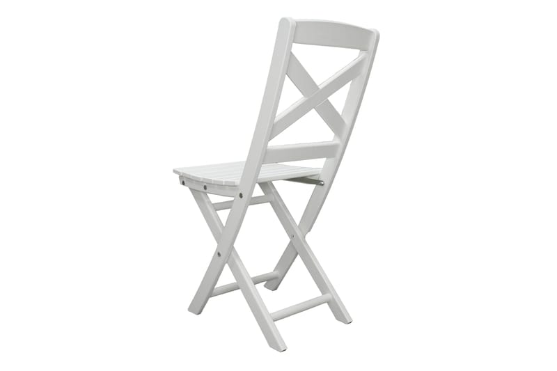 CALAYAN Klappstol Hvit - Hagemøbler & utemiljø - Stoler & Lenestoler - Caféstoler
