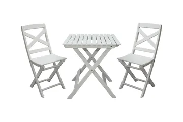 CALAYAN Klappstol Hvit - Hagemøbler & utemiljø - Stoler & Lenestoler - Caféstoler