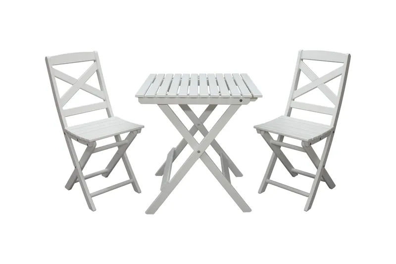 CALAYAN Klappstol Hvit - Hagemøbler & utemiljø - Stoler & Lenestoler - Caféstoler