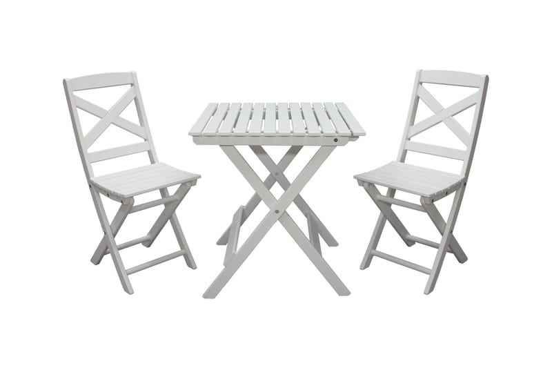 CALAYAN Klappstol Hvit - Hagemøbler & utemiljø - Stoler & Lenestoler - Caféstoler