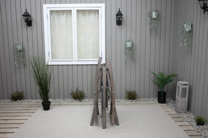 Edilma Klappstol - Grå - Hagemøbler & utemiljø - Stoler & Lenestoler - Caféstoler