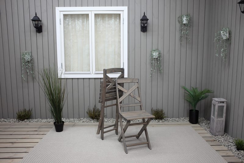 Edilma Klappstol - Grå - Hagemøbler & utemiljø - Stoler & Lenestoler - Caféstoler