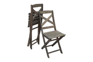 Edilma Klappstol - Grå - Hagemøbler & utemiljø - Stoler & Lenestoler - Caféstoler